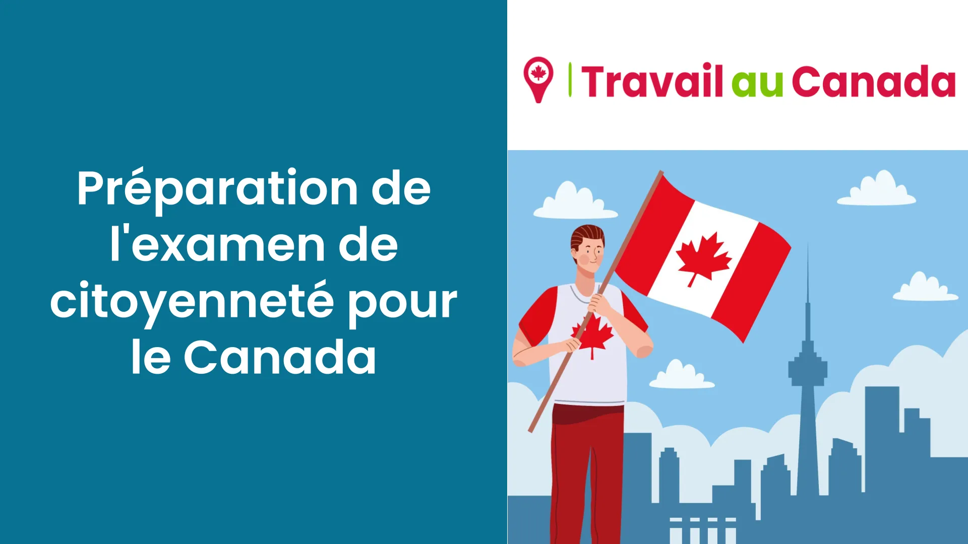 Préparation de l'examen de citoyenneté pour le Canada