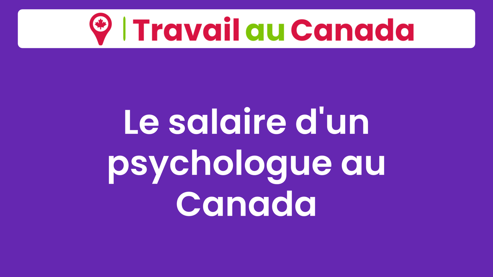 Le salaire d
