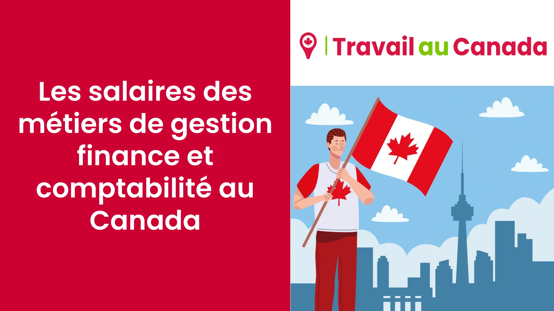 Les salaires des métiers de gestion finance et comptabilité au Canada